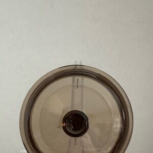 Vintage Pyrex for visions P 81C6 inch amber Brown glass replacement lid only